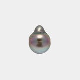 1pcs "High Luster" Light Green 9.4mm - CL/SB AAA Quality Tahitian Pearl Single LP1722 OR9