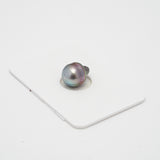 1pcs "High Luster" Light Green 9.4mm - CL/SB AAA Quality Tahitian Pearl Single LP1722 OR9