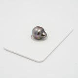 1pcs "High Luster" Light Green 9.4mm - CL/SB AAA Quality Tahitian Pearl Single LP1722 OR9