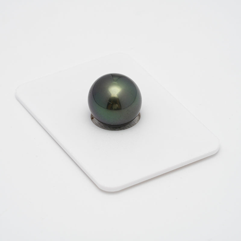 1pcs Dark Green 13.1mm - RSR AAA Quality Tahitian Pearl Single LP1771