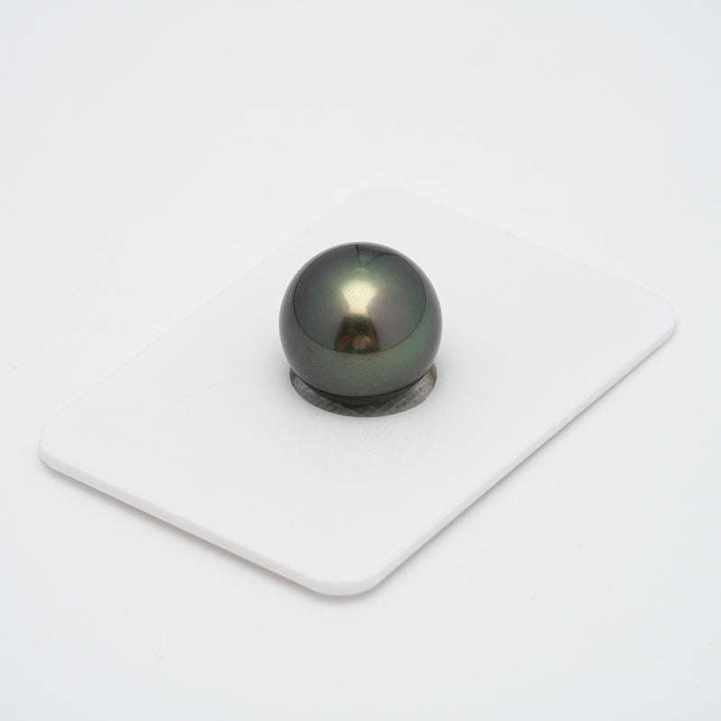 1pcs Dark Green 13.1mm - RSR AAA Quality Tahitian Pearl Single LP1771