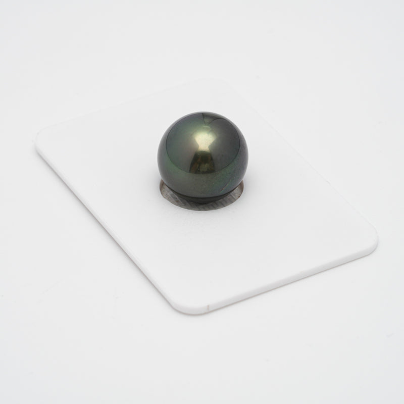 1pcs Dark Green 13.1mm - RSR AAA Quality Tahitian Pearl Single LP1771