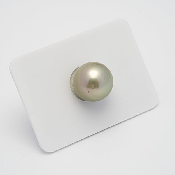 1pcs Light Green 13.5mm - SR AA Quality Tahitian Pearl Single LP1773