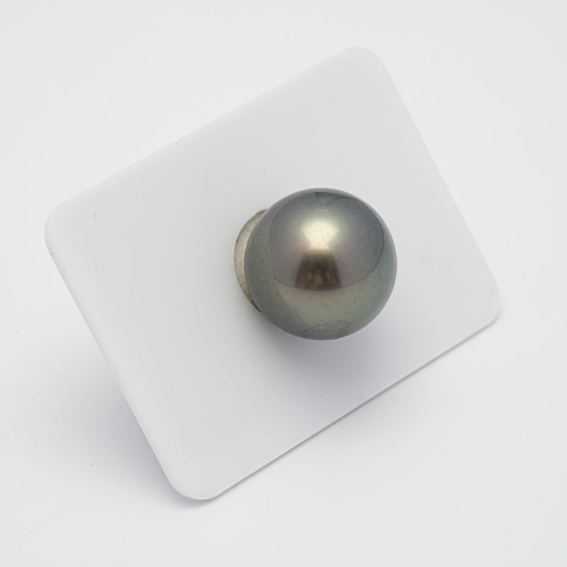 1pcs Light Green 15.4mm - RSR AAA/AA Quality Tahitian Pearl Single LP1775 NG15