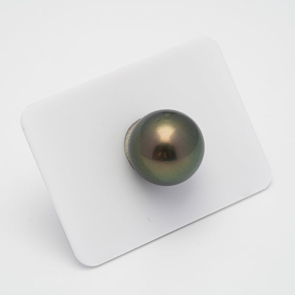 1pcs Green 15.4mm - RSR AAA Quality Tahitian Pearl Single LP1784