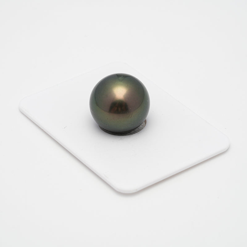 1pcs Green 15.4mm - RSR AAA Quality Tahitian Pearl Single LP1784