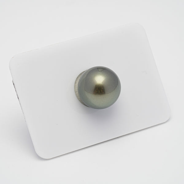 1pcs Light Green 13.2mm - RSR AAA Quality Tahitian Pearl Single LP1787 RIO1