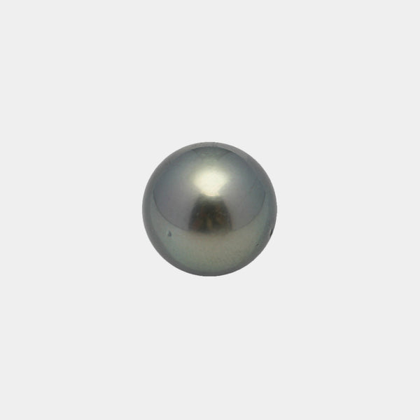 1pcs Light Green 15mm - R AA/AAA Quality Tahitian Pearl Single LP1736