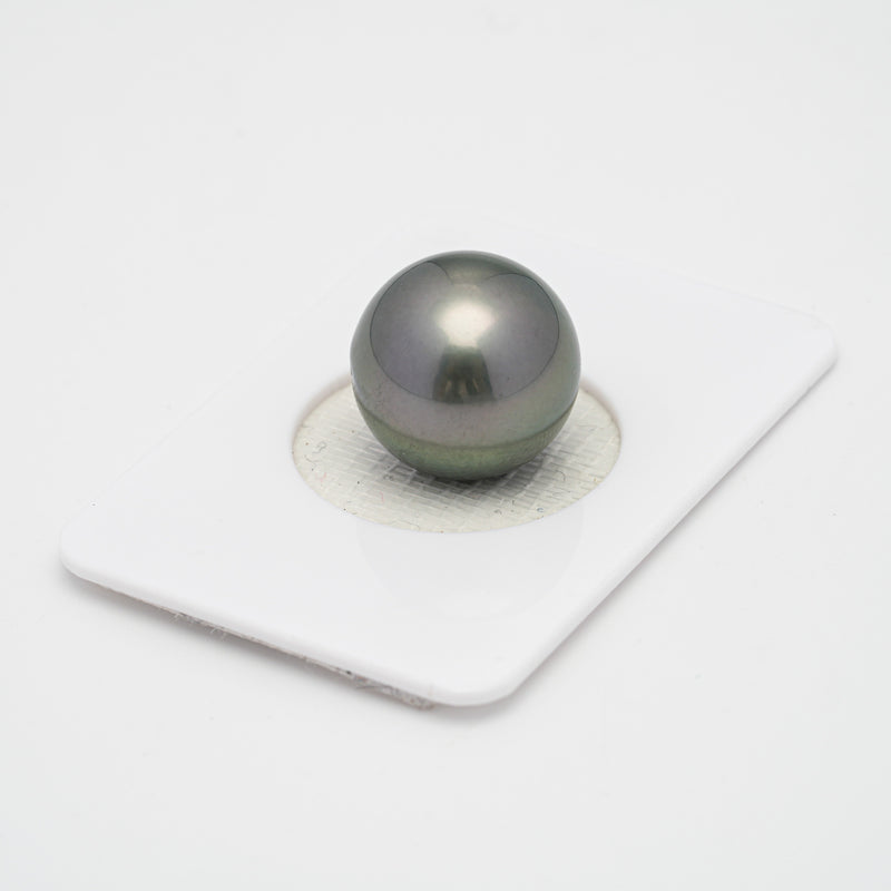 1pcs Green 15.4mm - RSR AAA/AA Quality Tahitian Pearl Single LP1746 NG15