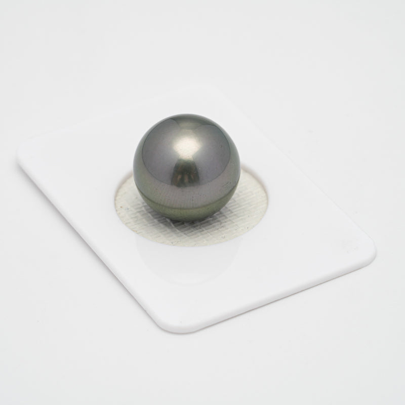 1pcs Green 15.4mm - RSR AAA/AA Quality Tahitian Pearl Single LP1746 NG15