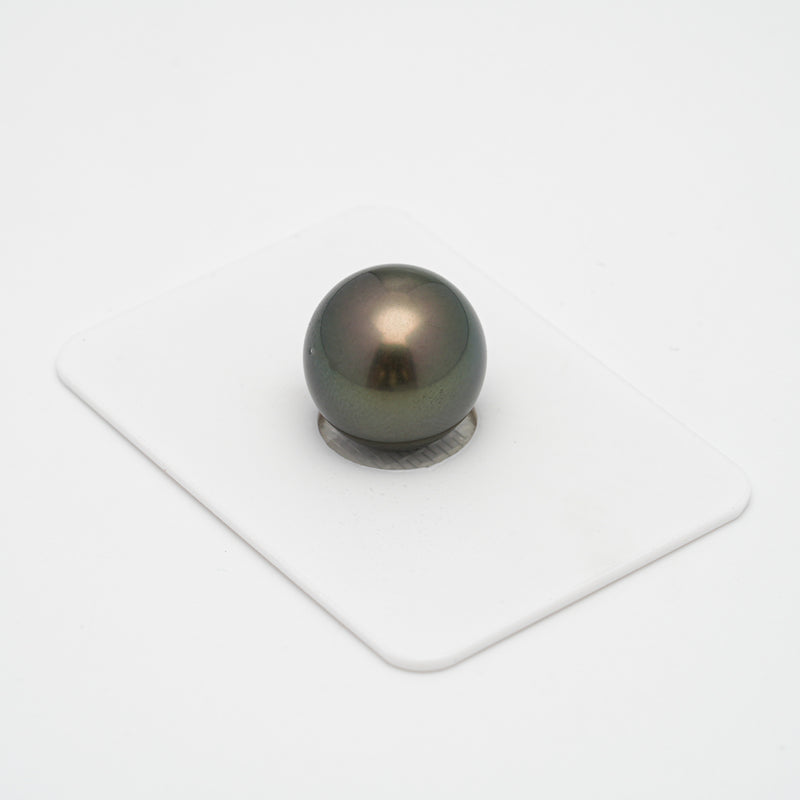 1pcs Green 14.2mm - RSR AAA/AA Quality Tahitian Pearl Single LP1744