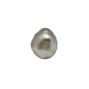 1pcs "High Luster" Silver 13.9mm - BQ TOP Quality Tahitian Pearl Single LP2557