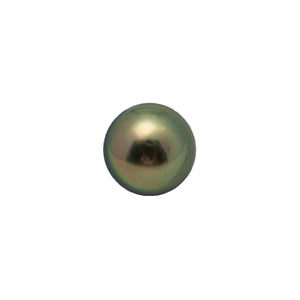 1pcs "High Luster" Purple Green 11.1mm - SB/CL AAA Quality Tahitian Pearl Single LP2555