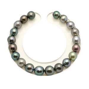 20pcs Multicolor 8-10mm - SR/NR AAA/AA Quality Tahitian Pearl Bracelet BR2532 LP4