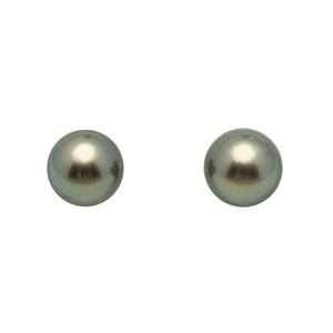 2pcs Green 10.4-10.5mm - RSR AA/AAA Quality Tahitian Pearl Pair ER1960 LP3