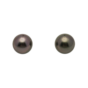 2pcs Dark Green 10.1-10.3mm - RSR AA/AAA Quality Tahitian Pearl Pair ER1962 LP3
