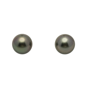 2pcs Dark Green 10.1mm - RSR AAA/AA Quality Tahitian Pearl Pair ER1964 LP3