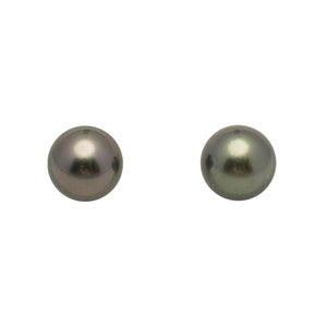 2pcs Green 10.3-10.4mm - RSR AAA/AA Quality Tahitian Pearl Pair ER1965 LP3