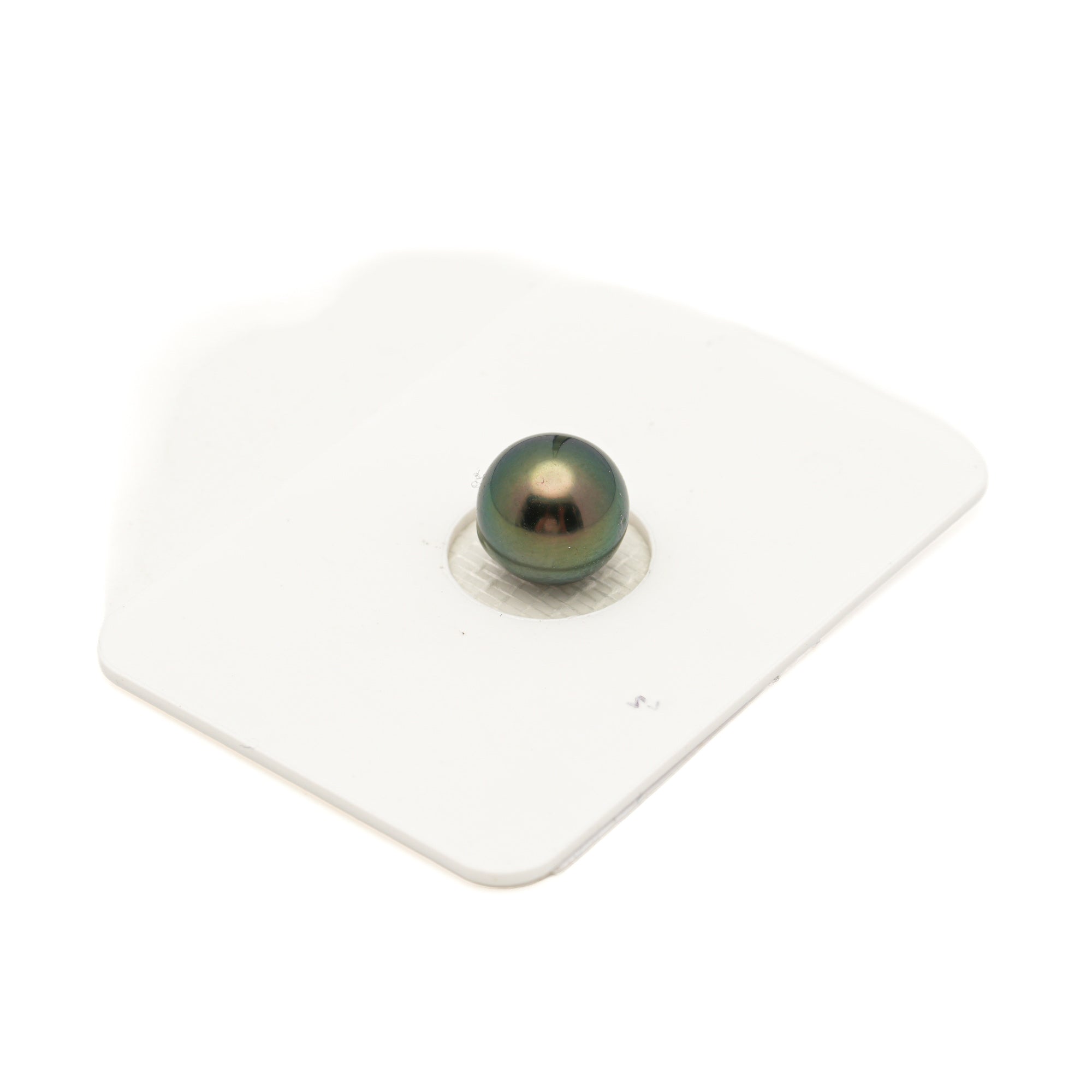 1pcs Green 9.1mm - NR AA/AAA Quality Tahitian Pearl Single LP2575 LP3