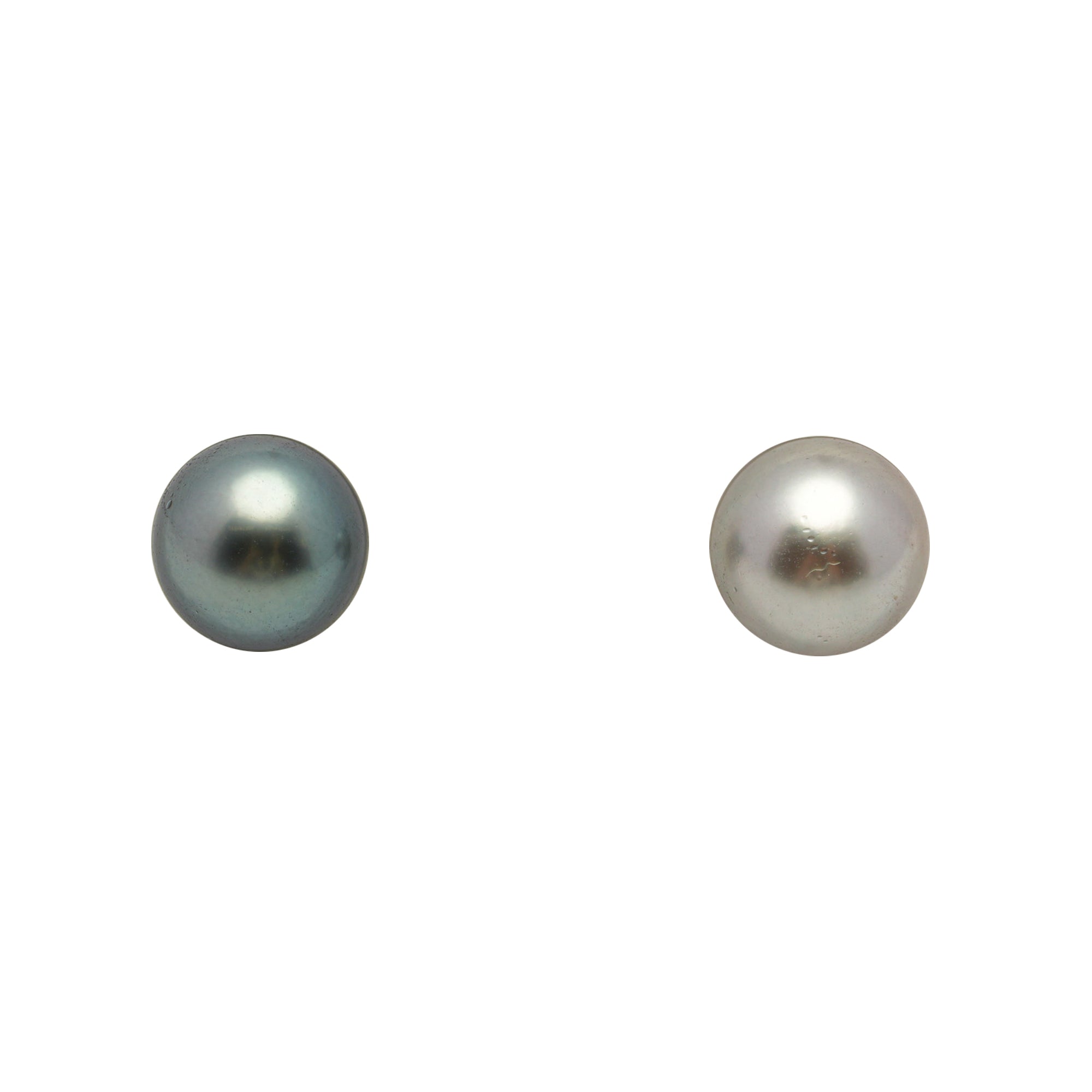2pcs "High Luster" Multicolor 8.6-8.8mm - SR AAA/AA Quality Tahitian Pearl Pair ER1968 LP3