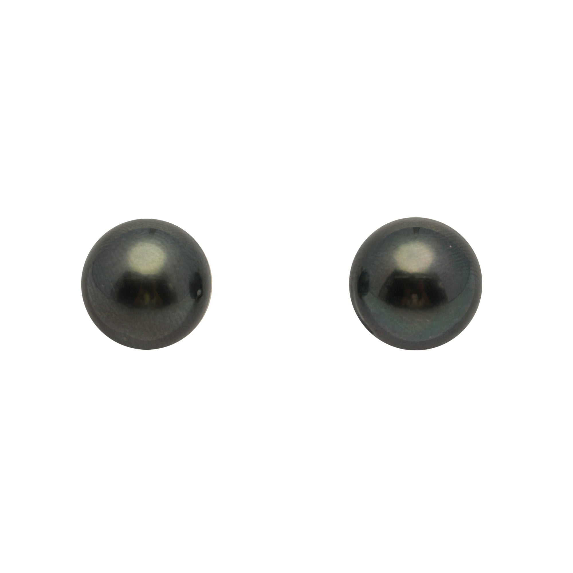 2pcs Dark 9.2-10.2mm - RSR AAA/AA Quality Tahitian Pearl Pair ER1971 LP3