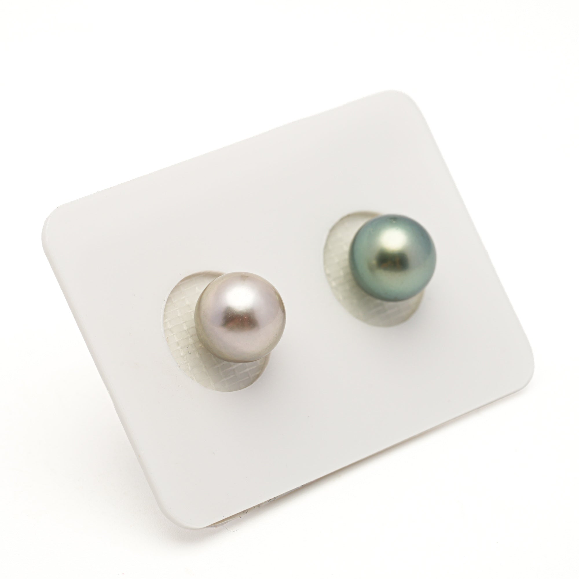 2pcs Multicolor 8.8mm - SR AAA/AA Quality Tahitian Pearl Pair ER1977 LP3