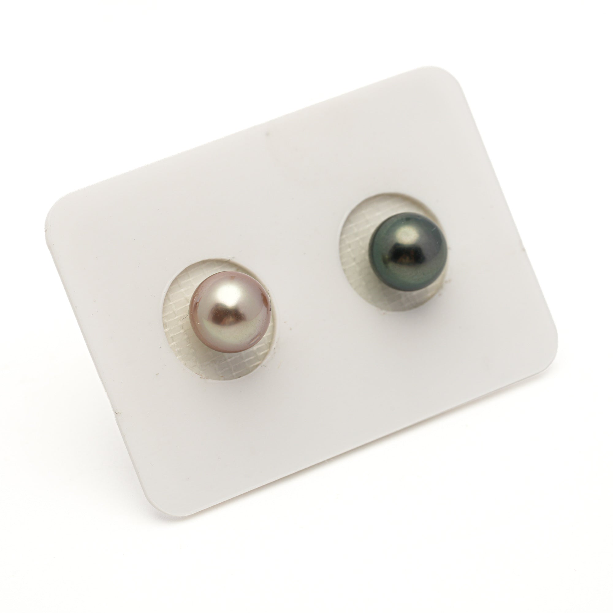 2pcs Multicolor 8.1mm - SR AAA Quality Tahitian Pearl Pair ER1980 LP3