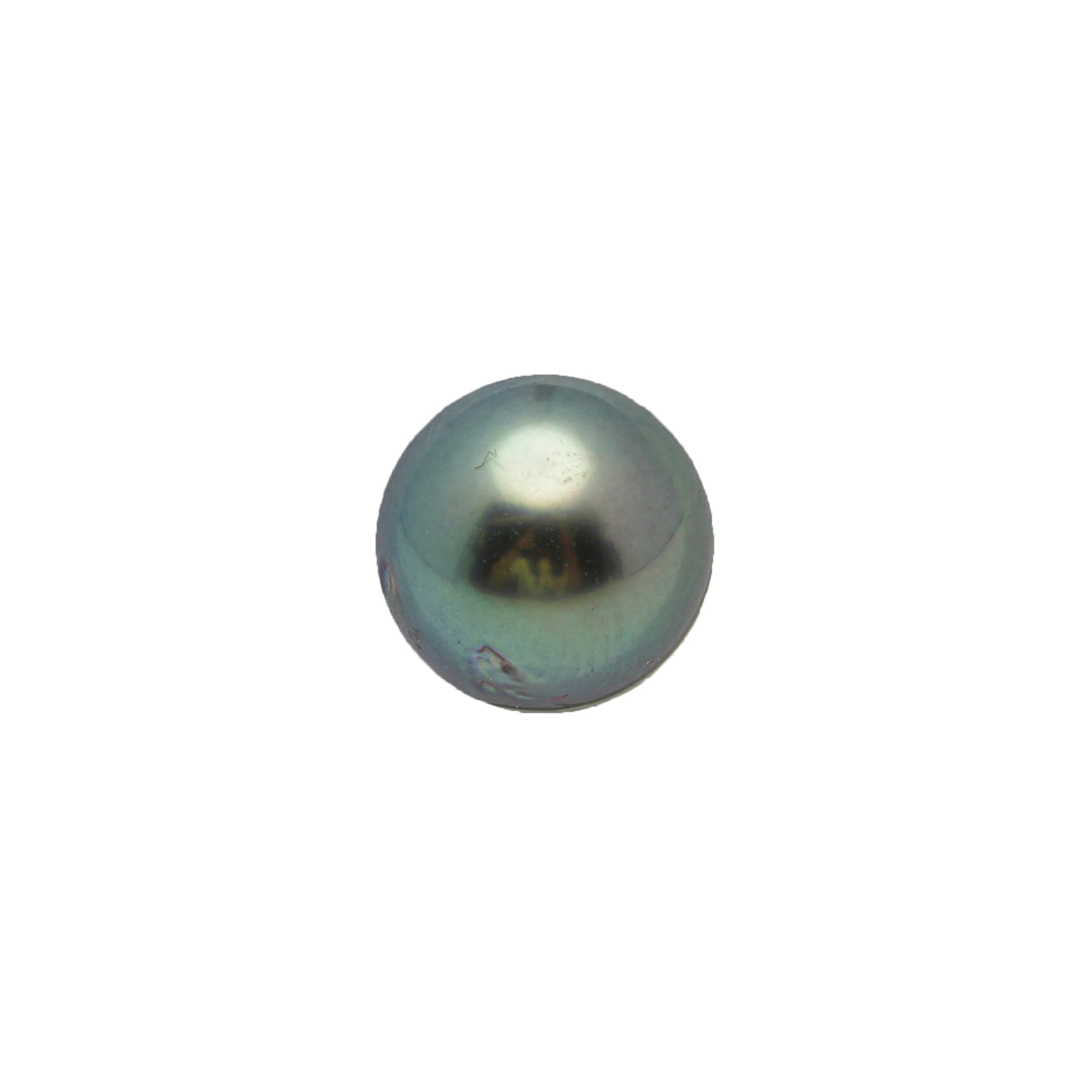 1pcs Blue Green 9.6mm - RSR AAA/AA Quality Tahitian Pearl Single LP2571 LP3