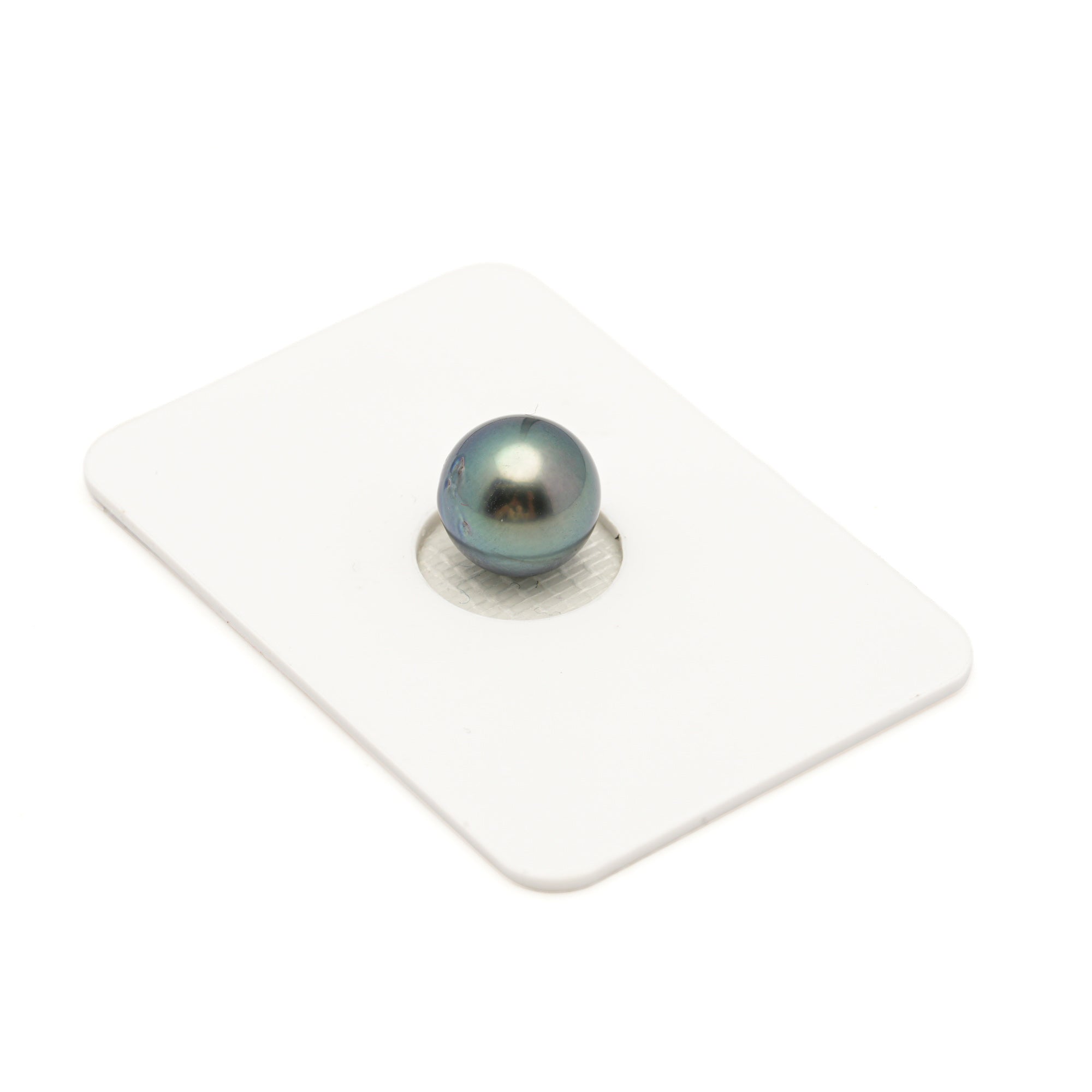 1pcs Blue Green 9.6mm - RSR AAA/AA Quality Tahitian Pearl Single LP2571 LP3