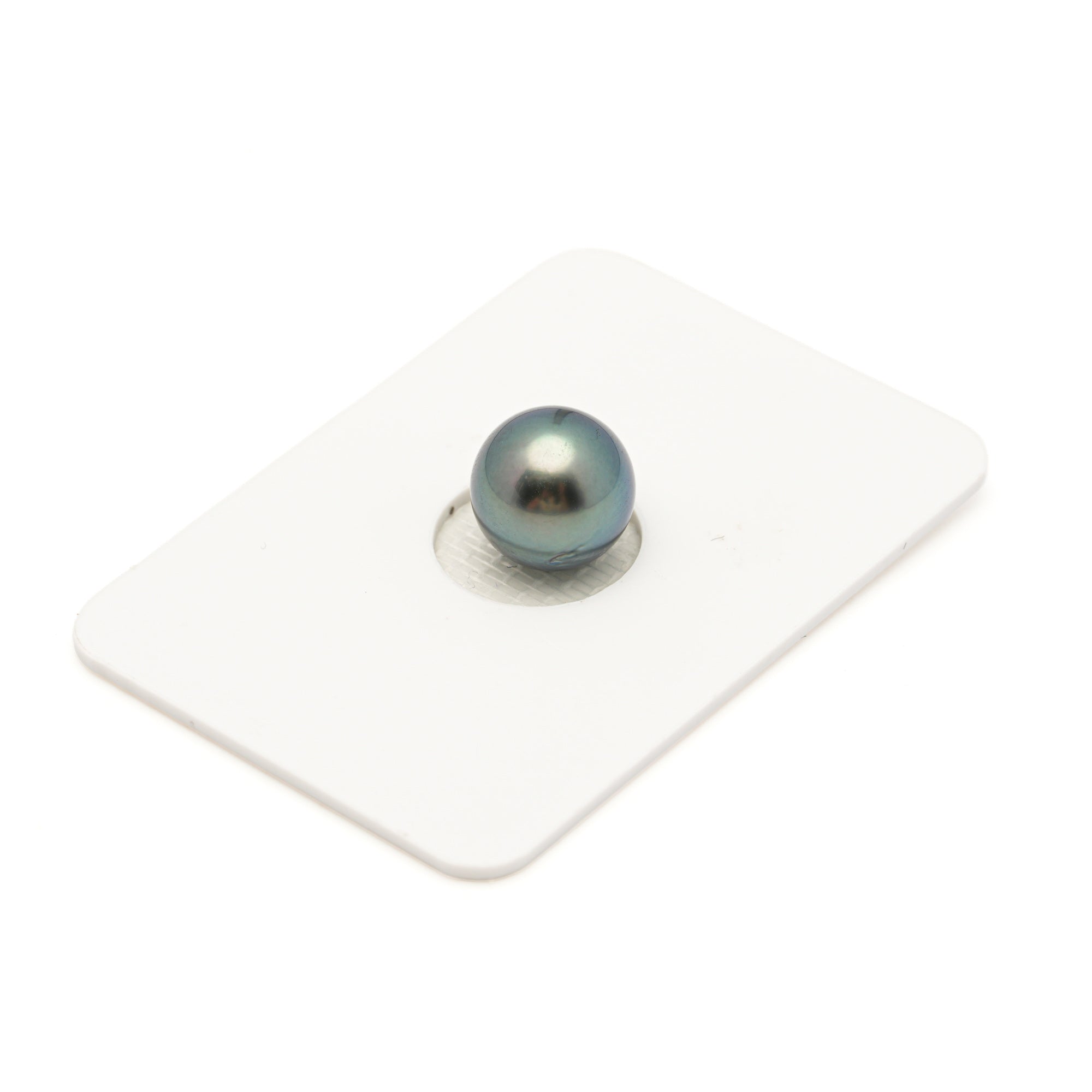 1pcs Blue Green 9.6mm - RSR AAA/AA Quality Tahitian Pearl Single LP2571 LP3