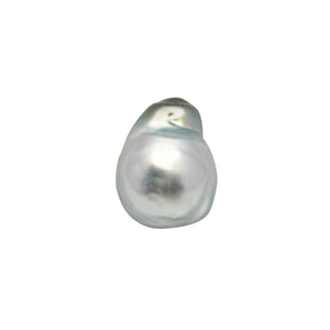 1pcs Silver 10mm - BQ AAA Quality Tahitian Pearl Single LP2585 LP5
