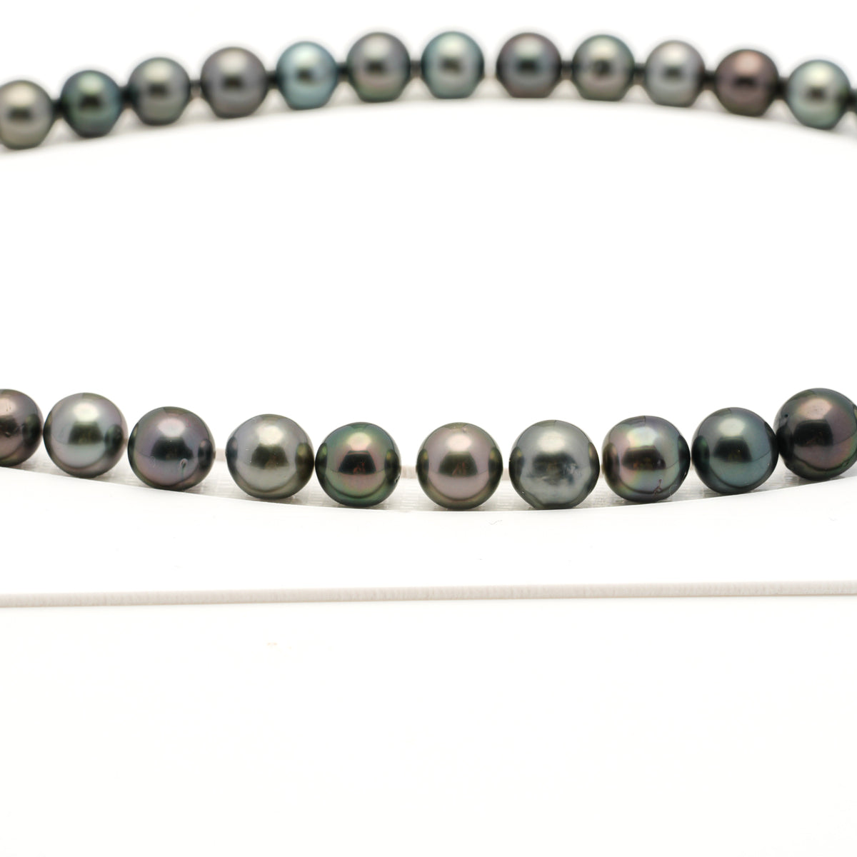 43pcs Multicolor 9-10mm - SR/NR AAA/AA Quality Tahitian Pearl Necklace NL1803 LP5