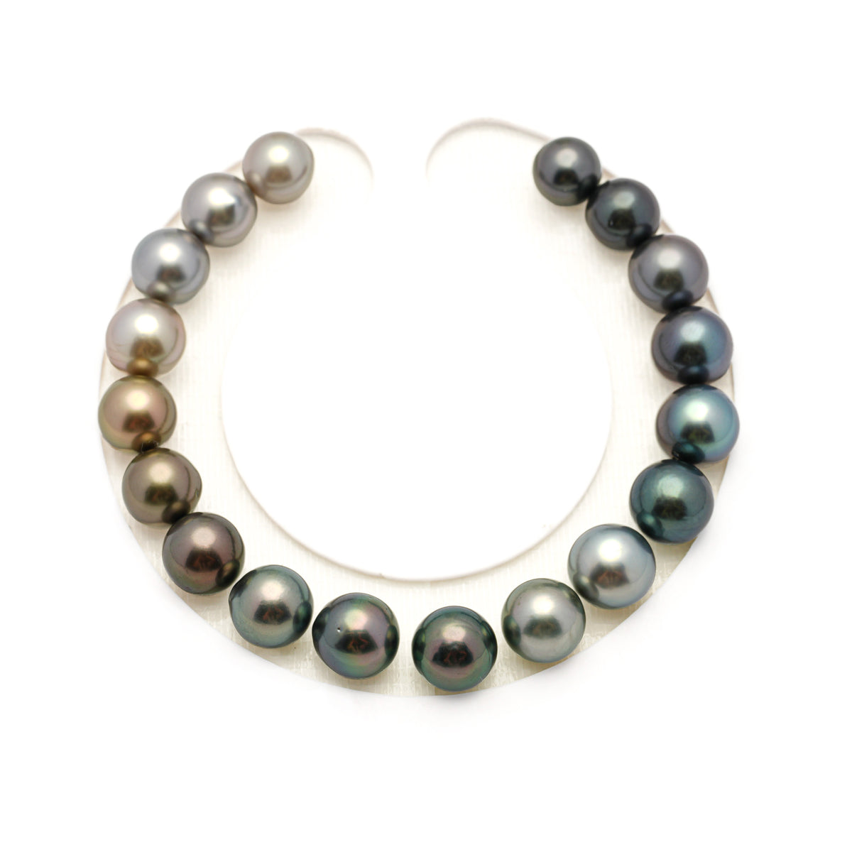 18pcs Multicolor 8-9mm - RSR AAA/AA Quality Tahitian Pearl Bracelet BR2551 LP5