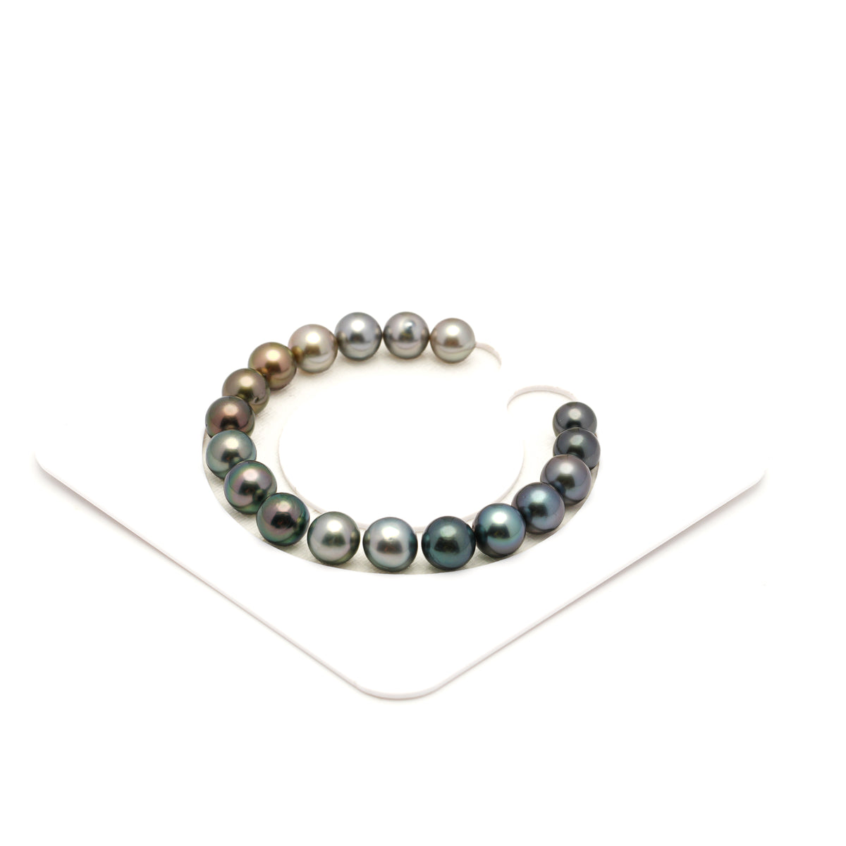 18pcs Multicolor 8-9mm - RSR AAA/AA Quality Tahitian Pearl Bracelet BR2551 LP5