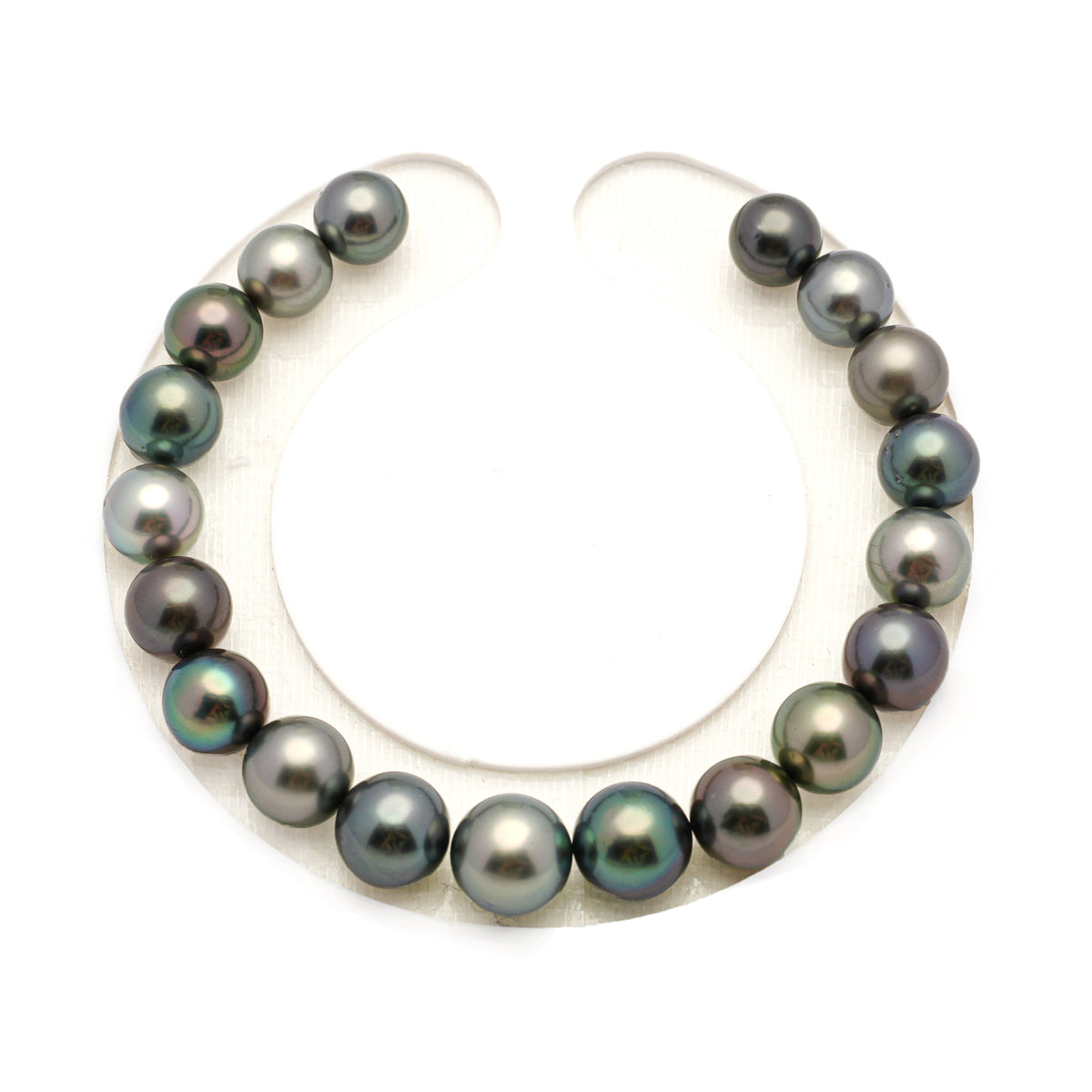 19pcs Multicolor 8-9mm - SR/NR AAA/AA Quality Tahitian Pearl Bracelet BR2556 LP5
