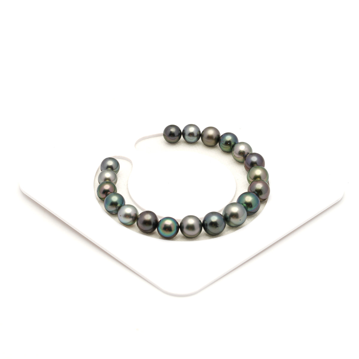 19pcs Multicolor 8-9mm - SR/NR AAA/AA Quality Tahitian Pearl Bracelet BR2556 LP5