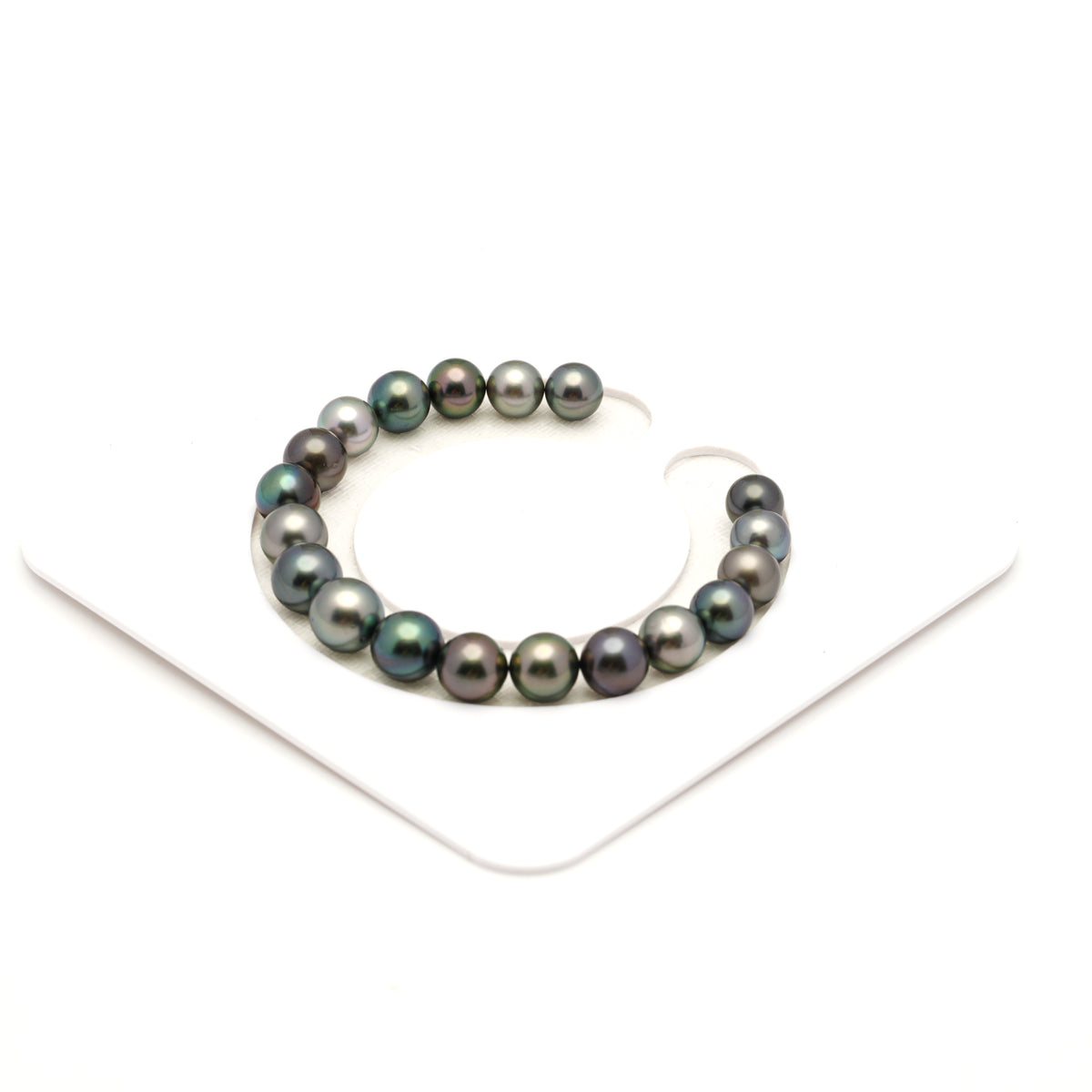 19pcs Multicolor 8-9mm - SR/NR AAA/AA Quality Tahitian Pearl Bracelet BR2556 LP5