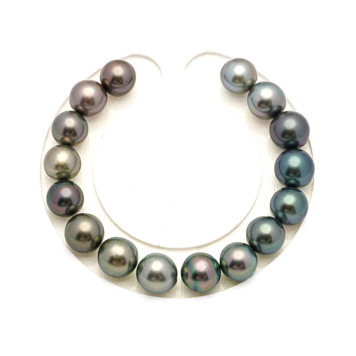 16pcs Multicolor 9-10mm - SR/NR AAA/AA Quality Tahitian Pearl Bracelet BR2548 LP5