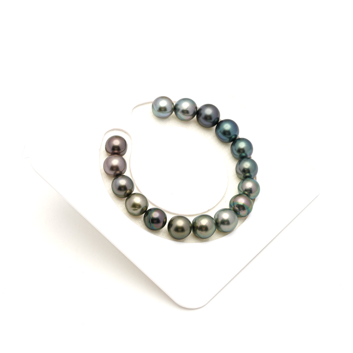 16pcs Multicolor 9-10mm - SR/NR AAA/AA Quality Tahitian Pearl Bracelet BR2548 LP5