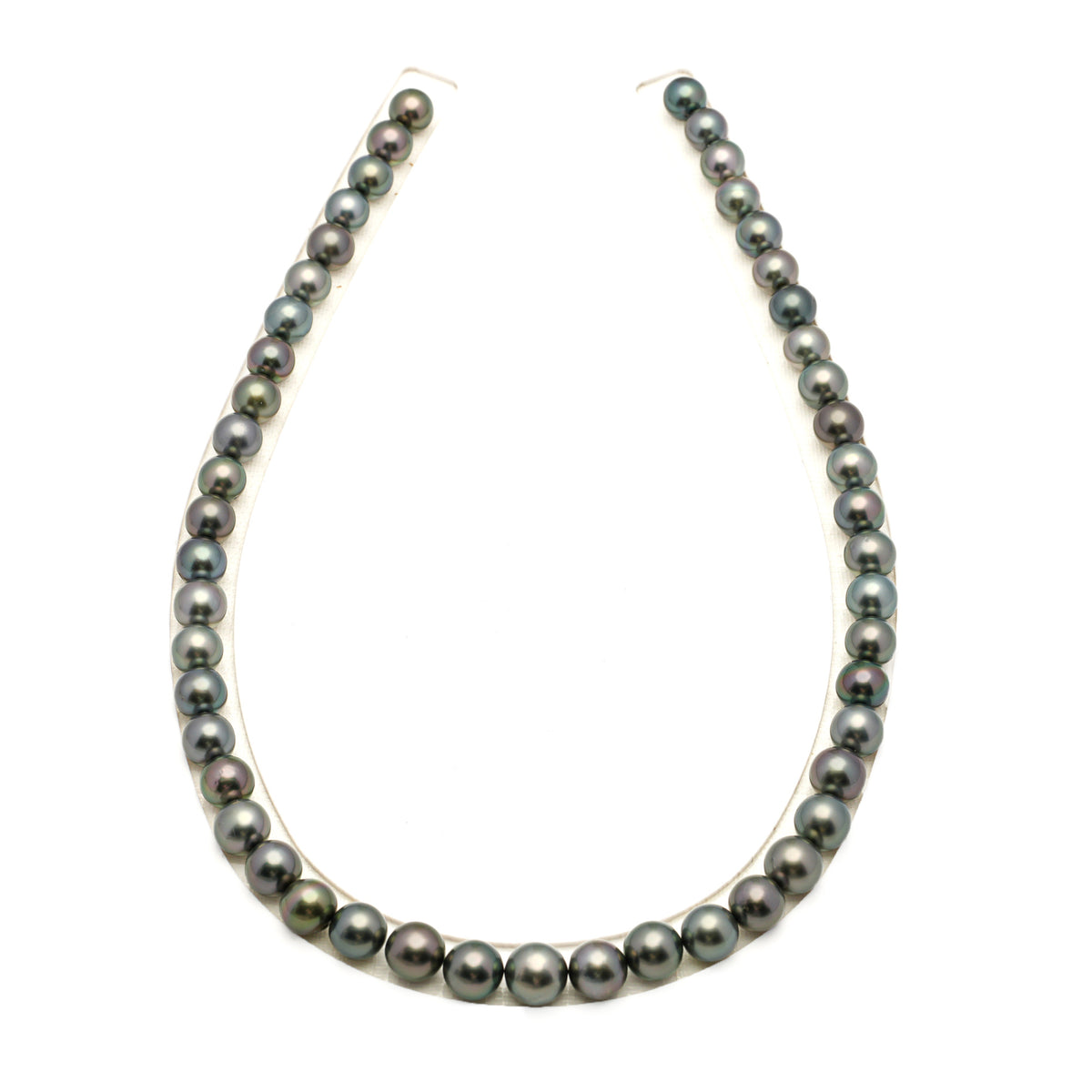 49pcs Multicolor 8-10mm - SR AAA/AA Quality Tahitian Pearl Necklace NL1805 LP5