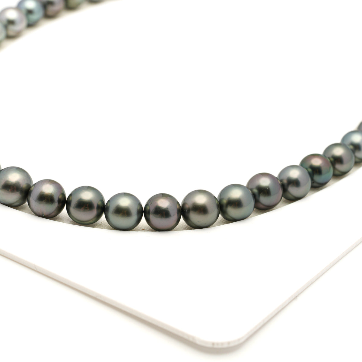 49pcs Multicolor 8-10mm - SR AAA/AA Quality Tahitian Pearl Necklace NL1805 LP5