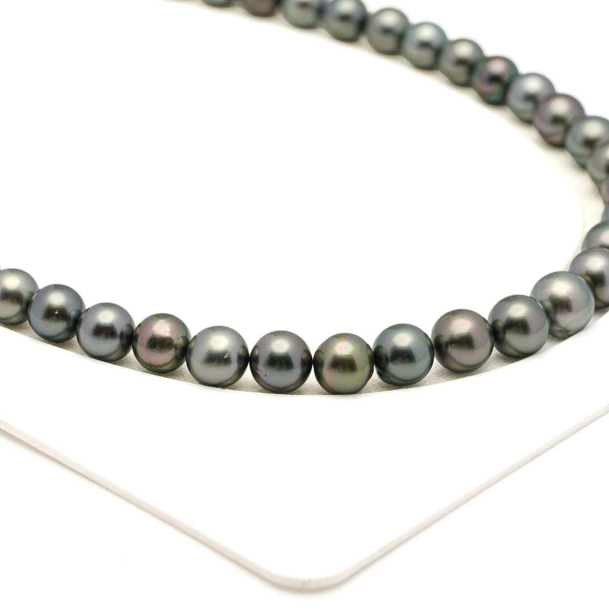49pcs Multicolor 8-10mm - SR AAA/AA Quality Tahitian Pearl Necklace NL1805 LP5
