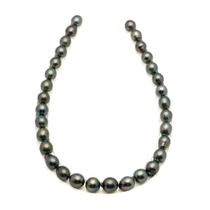 32pcs Green 11-13mm - SB AAA Quality Tahitian Pearl Necklace NL1809 LP5