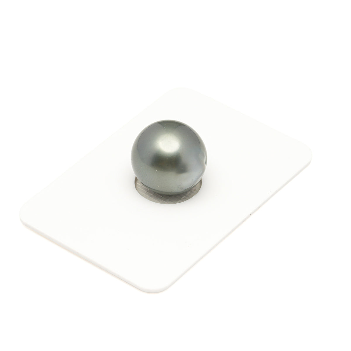 1pcs "Mid Luster" Olive Green 13.6mm - SB TOP/AAA Quality Tahitian Pearl Single LP2608 LP5