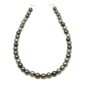 41pcs Multicolor 9-11mm - SR/NR AAA/AA Quality Tahitian Pearl Necklace NL1804 LP5