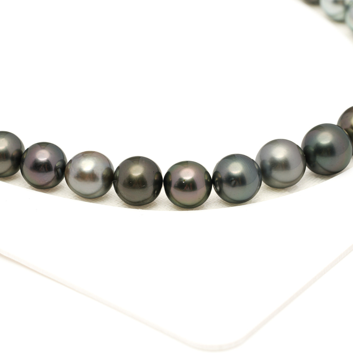 41pcs Multicolor 9-11mm - SR/NR AAA/AA Quality Tahitian Pearl Necklace NL1804 LP5