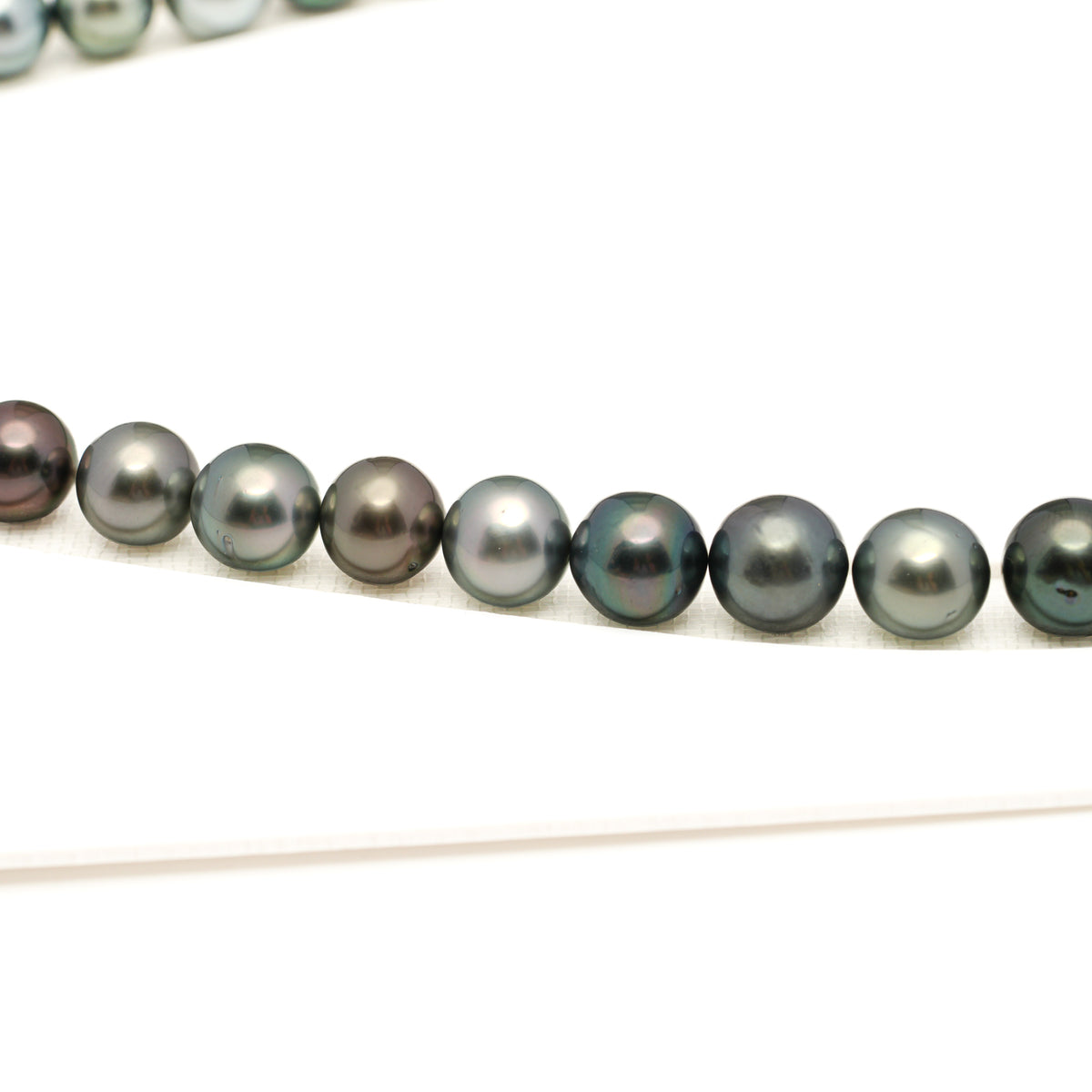 41pcs Multicolor 9-11mm - SR/NR AAA/AA Quality Tahitian Pearl Necklace NL1804 LP5