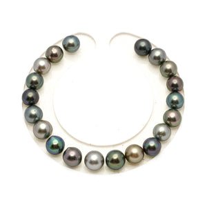 20pcs Multicolor 8mm - SR/NR AAA/AA Quality Tahitian Pearl Bracelet BR2553 LP5
