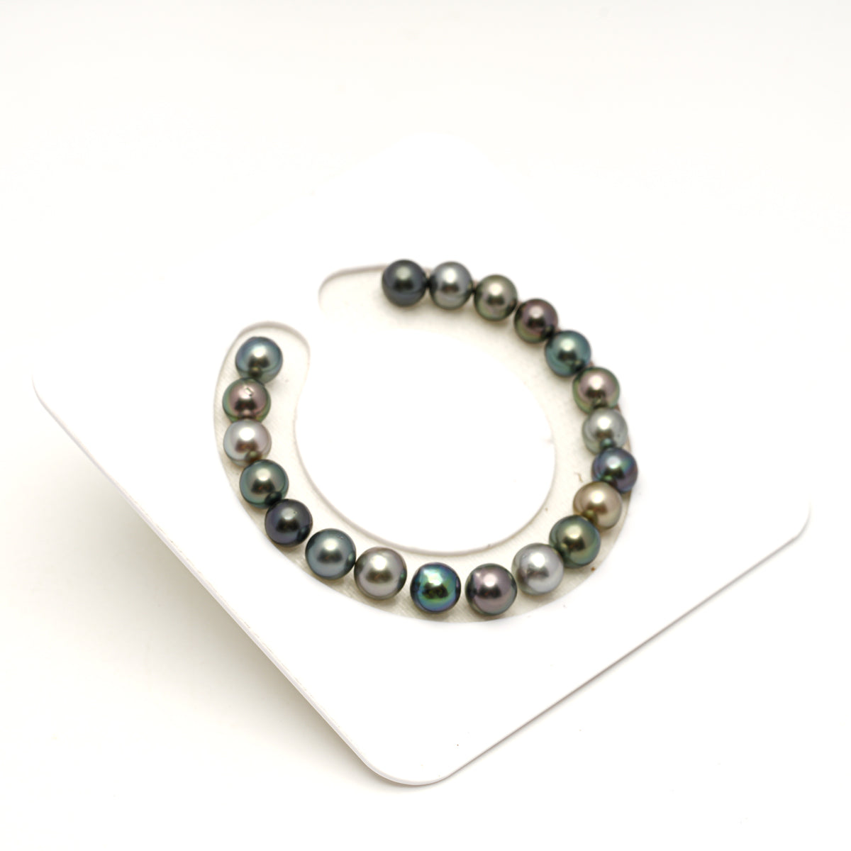 20pcs Multicolor 8mm - SR/NR AAA/AA Quality Tahitian Pearl Bracelet BR2553 LP5