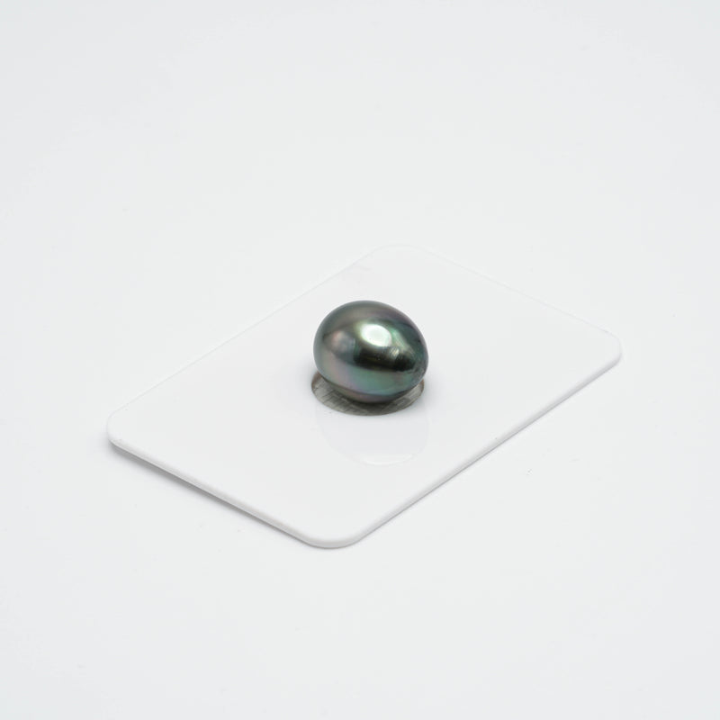 1pcs Green 11mm - SB TOP/AAA Quality Tahitian Pearl Single LP696